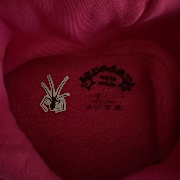 Pink Spider Hoodie